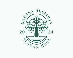 Botanical Garden Planting logo design