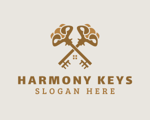 Key House Security logo design