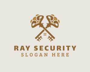 Key House Security logo design