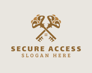 Key House Security logo design