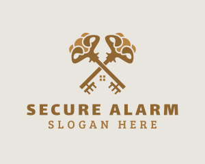 Key House Security logo design