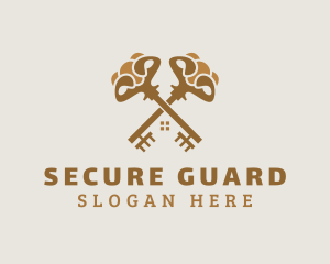 Key House Security logo design