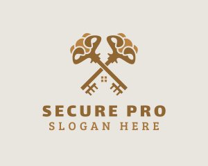 Key House Security logo design