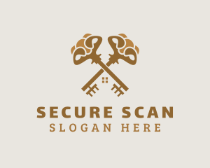 Key House Security logo design