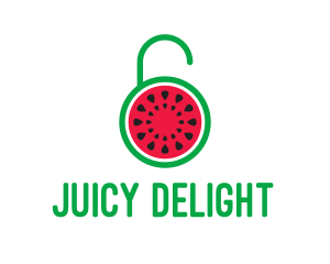 Watermelon Fruit Lock  logo