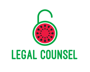 Watermelon Fruit Lock  logo