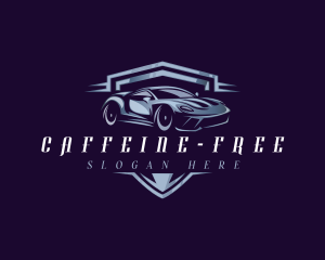 Racing Car Auto Detailing logo design