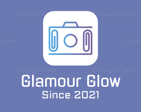 Camera Clip Mobile App Logo