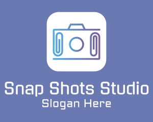Camera Clip Mobile App Logo