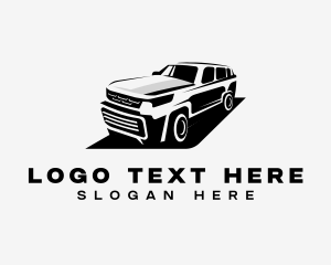 SUV Car Automotive Driver logo