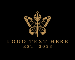 Golden Butterfly Key logo