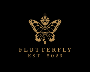 Golden Butterfly Key logo