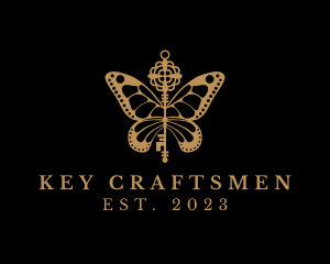 Golden Butterfly Key logo