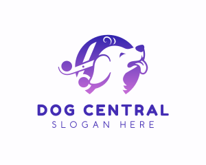 Dog Grooming Pet logo design