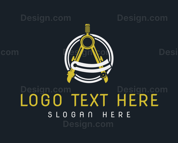 Compass Design Drafting Logo