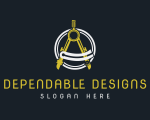 Compass Design Drafting logo design