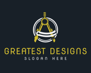 Compass Design Drafting logo design