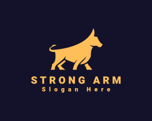 Strong Bull Horn logo design