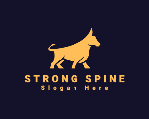 Strong Bull Horn logo design