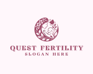 Infant Mother Postpartum logo design