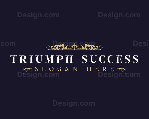 Luxury Baroque Ornament Logo