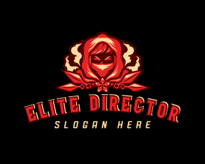 Elite Hunter Character logo design