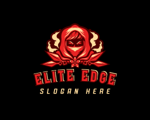 Elite Hunter Character logo design