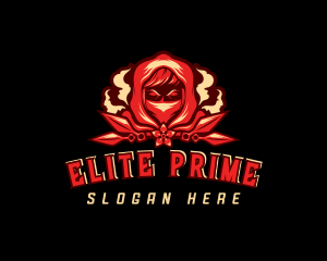 Elite Hunter Character logo design