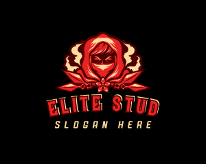 Elite Hunter Character logo design