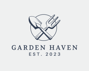 Gardening Shovel Tools logo