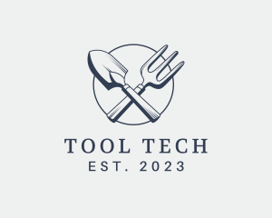 Gardening Shovel Tools logo