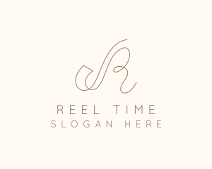 Elegant Letter R Boutique logo design