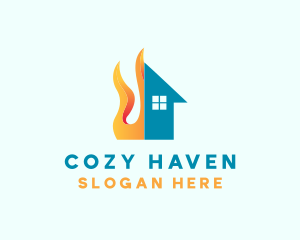 Residential Home Ventilation logo design