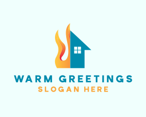 Residential Home Ventilation logo design