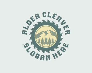 Woodcutter Tool Logging logo