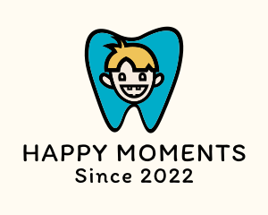 Happy Kid Dentist logo design