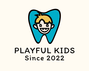 Happy Kid Dentist logo design