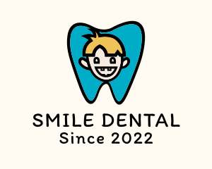 Happy Kid Dentist logo design