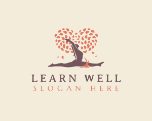 Wellness Woman Tree logo design