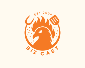 Grilled Roast Chicken Logo