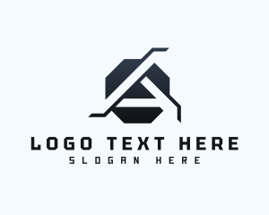 Octagon Marketing Letter A logo