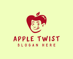 Apple Fruit Guy logo design