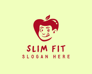 Apple Fruit Guy logo design