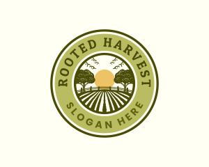 Farm Agriculture Field logo design