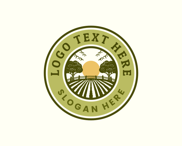 Farm Agriculture Field logo