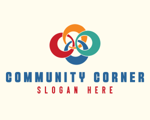 Community Childcare Playground logo design