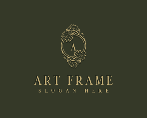 Vintage Luxury Frame logo design