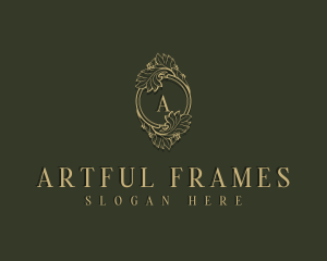 Vintage Luxury Frame logo design