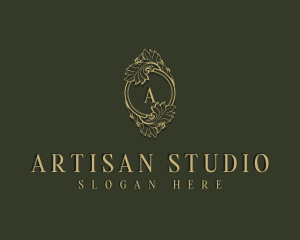 Vintage Luxury Frame logo design