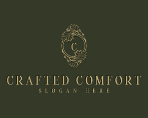 Vintage Luxury Frame logo design